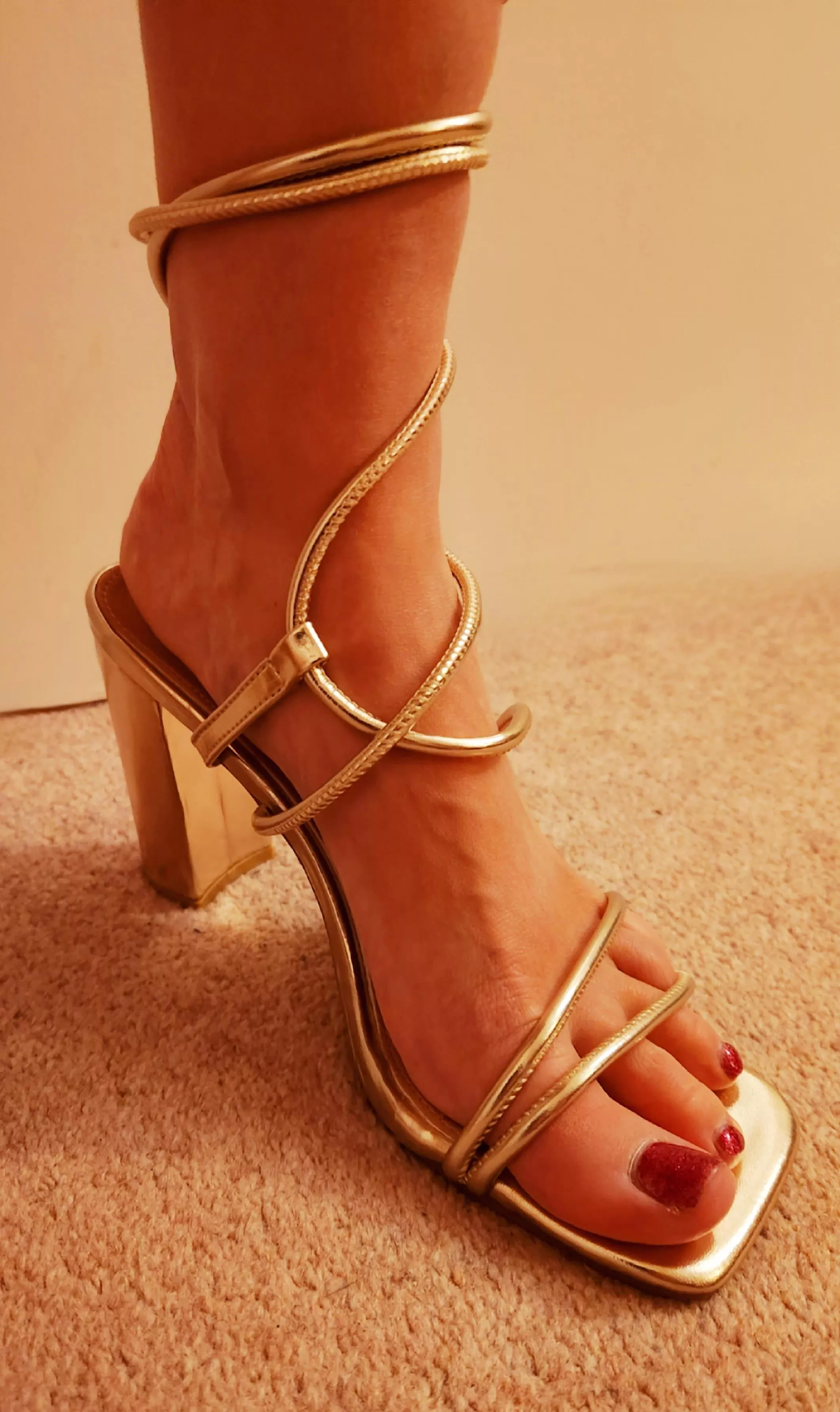 Return of the gold heel x x x