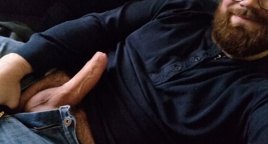 Ride my beard or cock first?