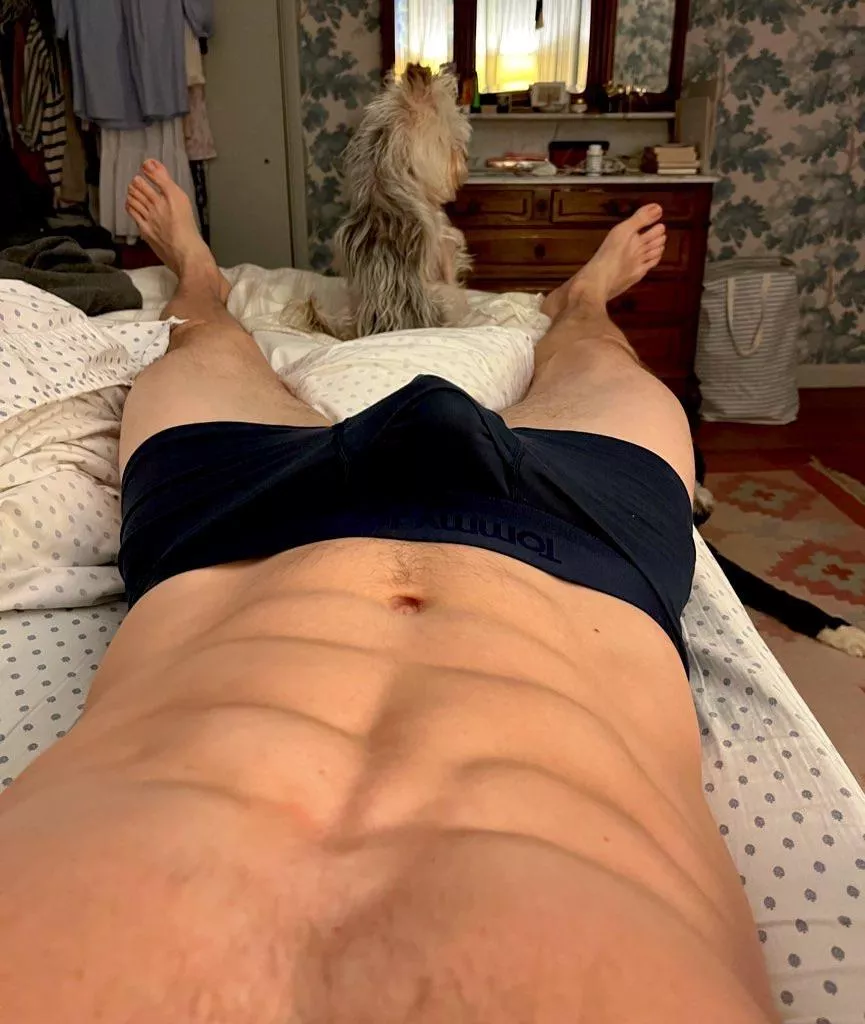 Roll me out of bed please.