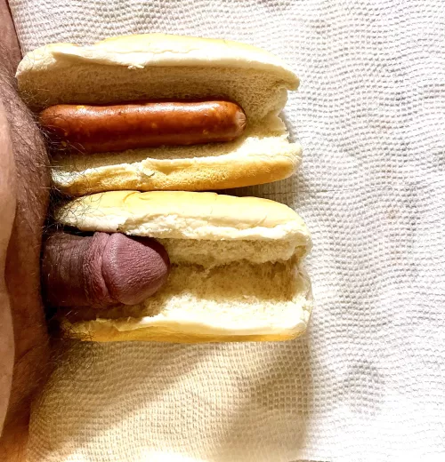 Small hotdog