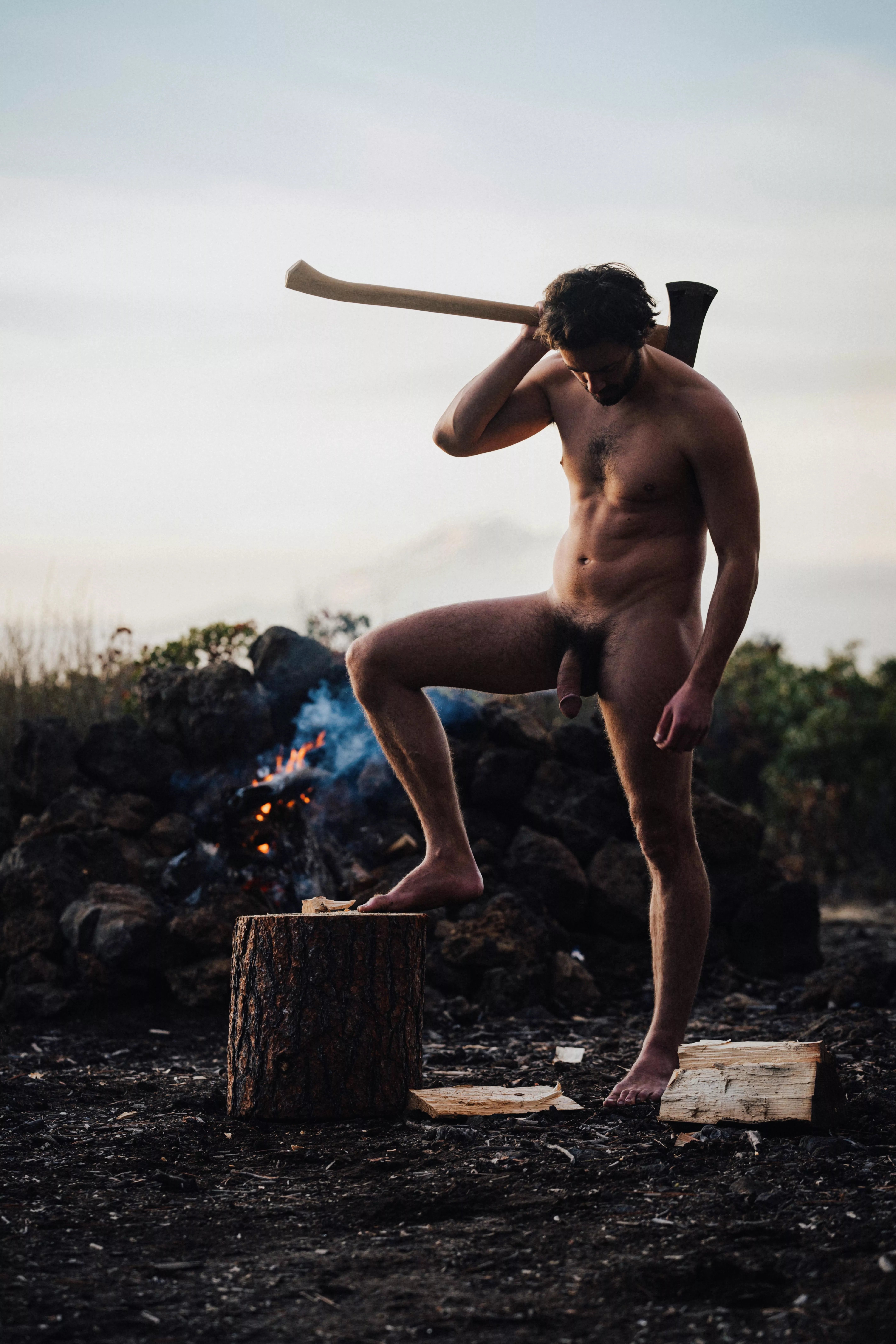 Staying warm on a cold winter night