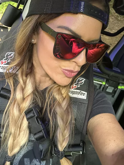 Strapped and ready to ride