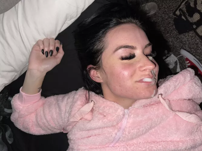 Throw back to my first facial!