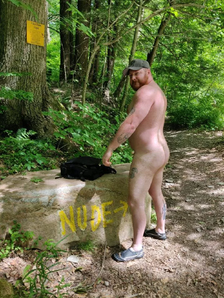 Wanna go naked hiking?