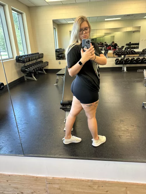 What my ass as I squat [f]