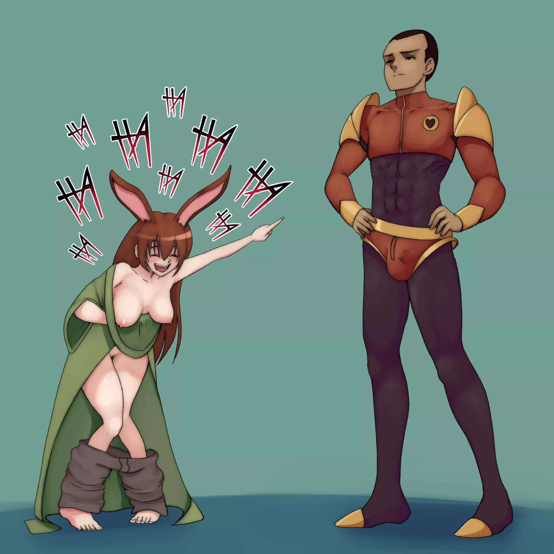 Yatsuhashi and Velvet swap clothes