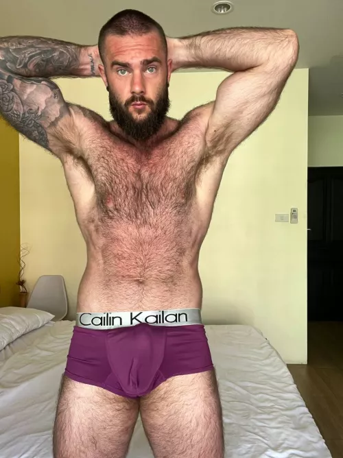 You find me in my room like this and I am so hairy, what is your reaction turn off or on?