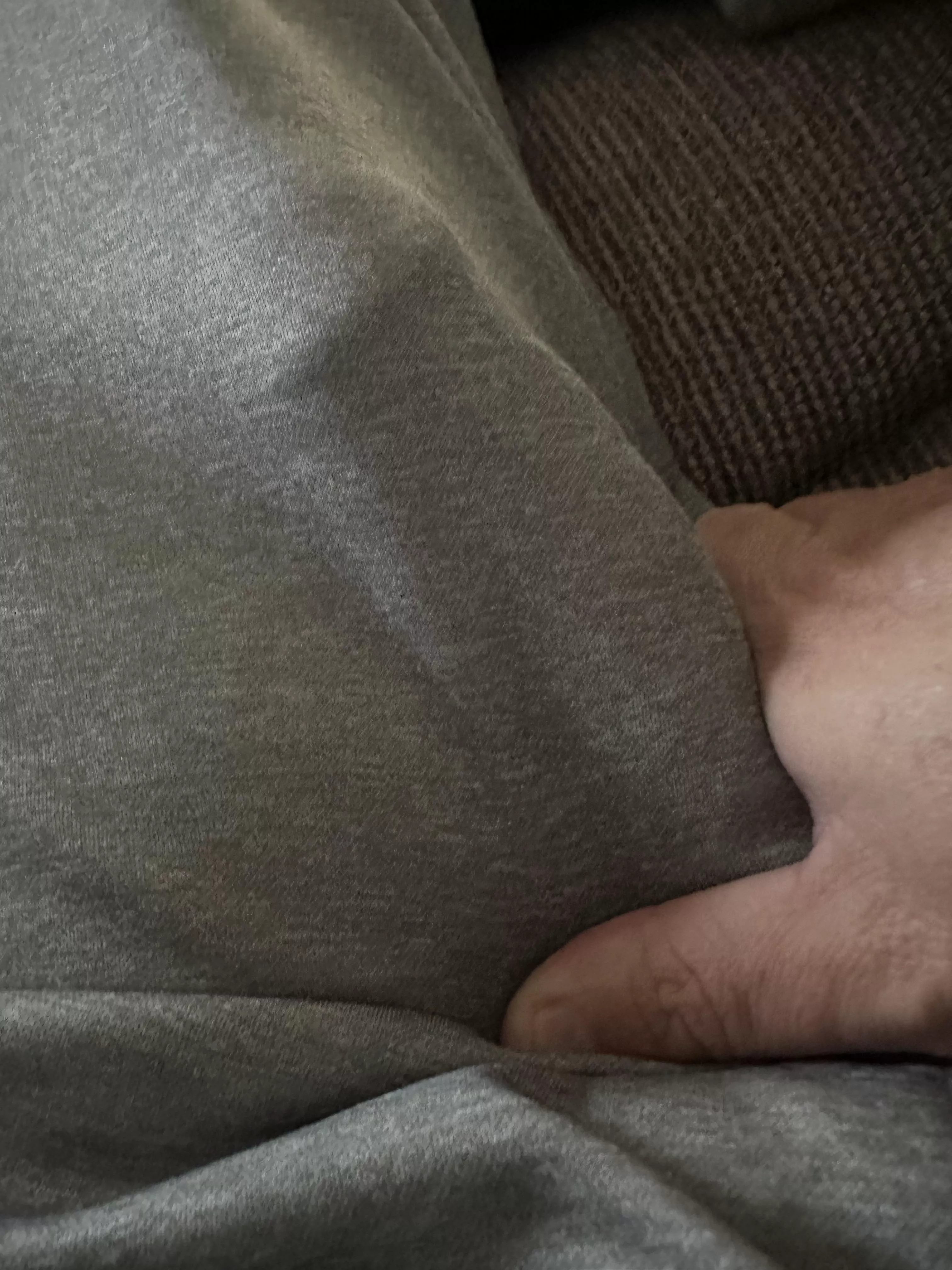 (42) daddy’s had a HARD morning.