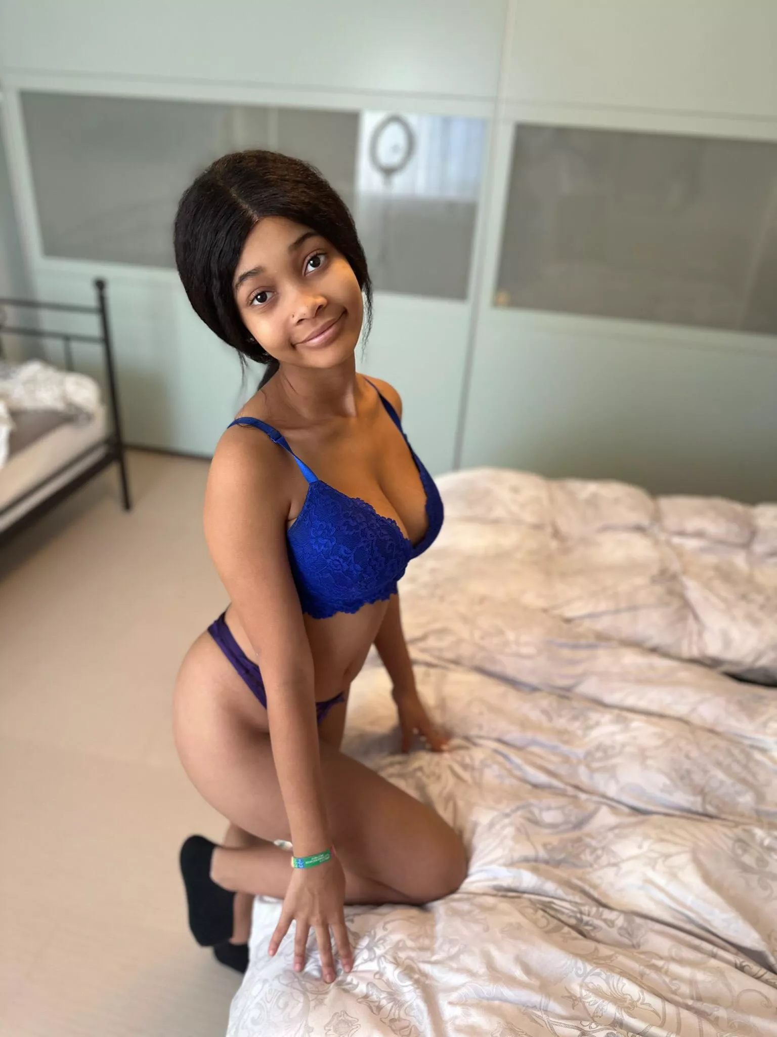 A lot of boobs in the train