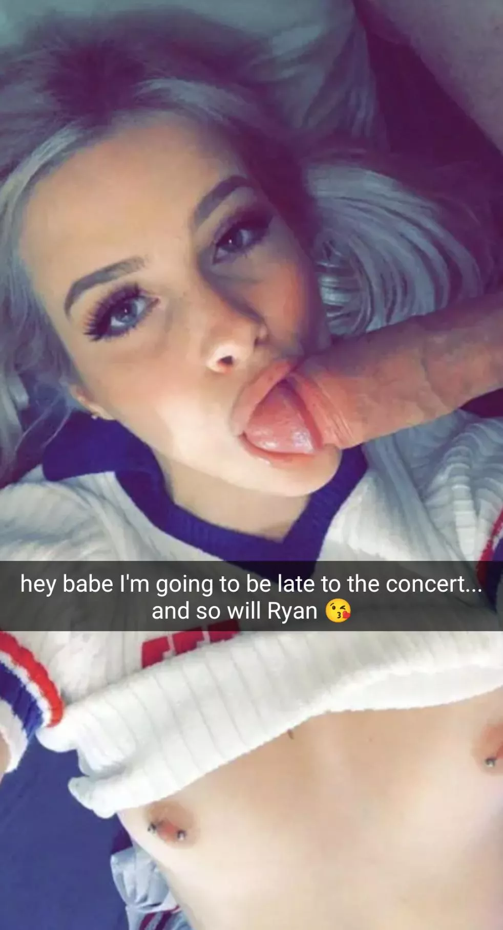 At least she gave you a heads up