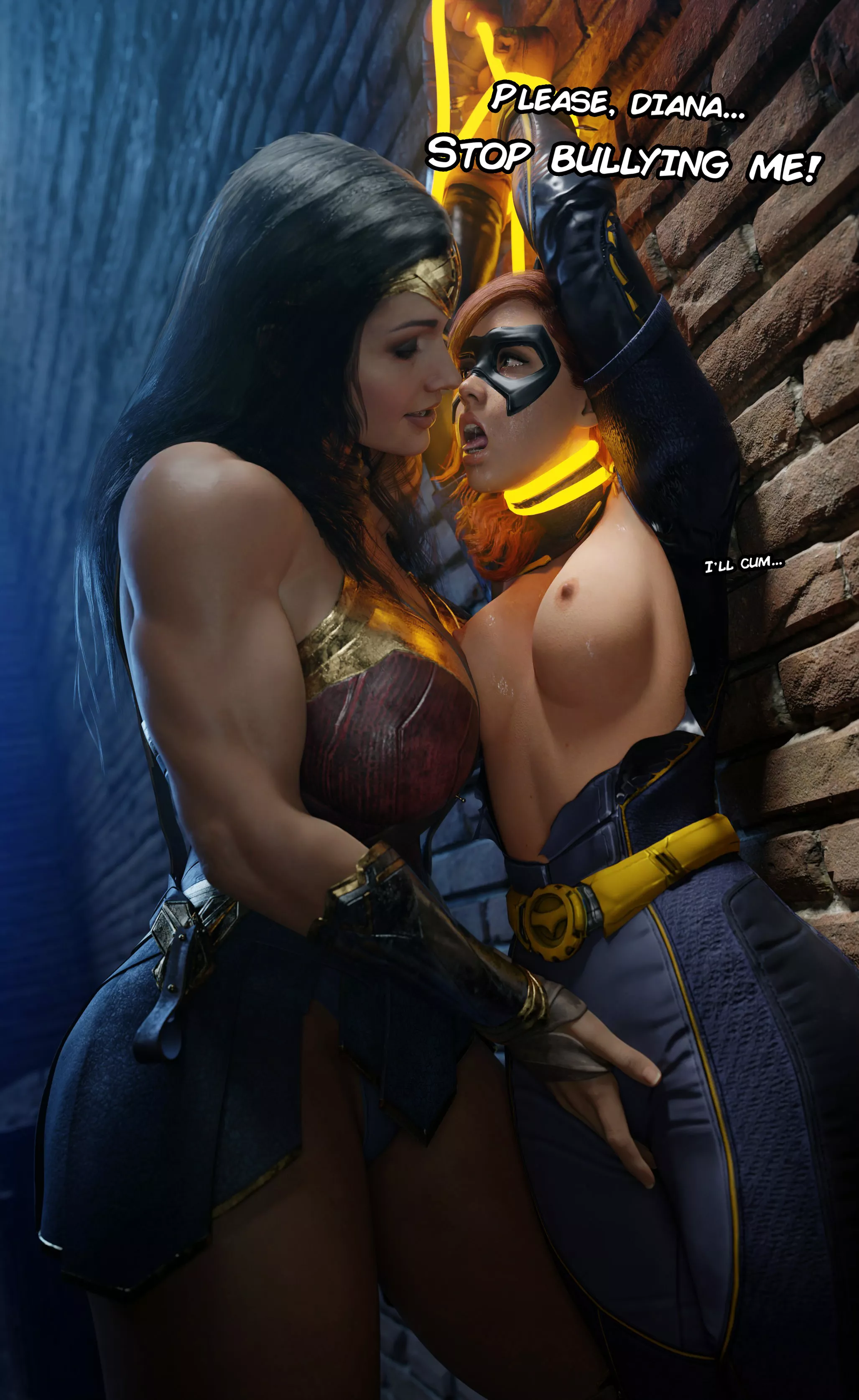 Batgirl & Wonder Woman, (Batesz) [DC]