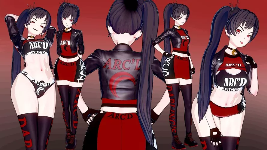 Bleiss’s ARC’D outfit ( fatallyobsessed)