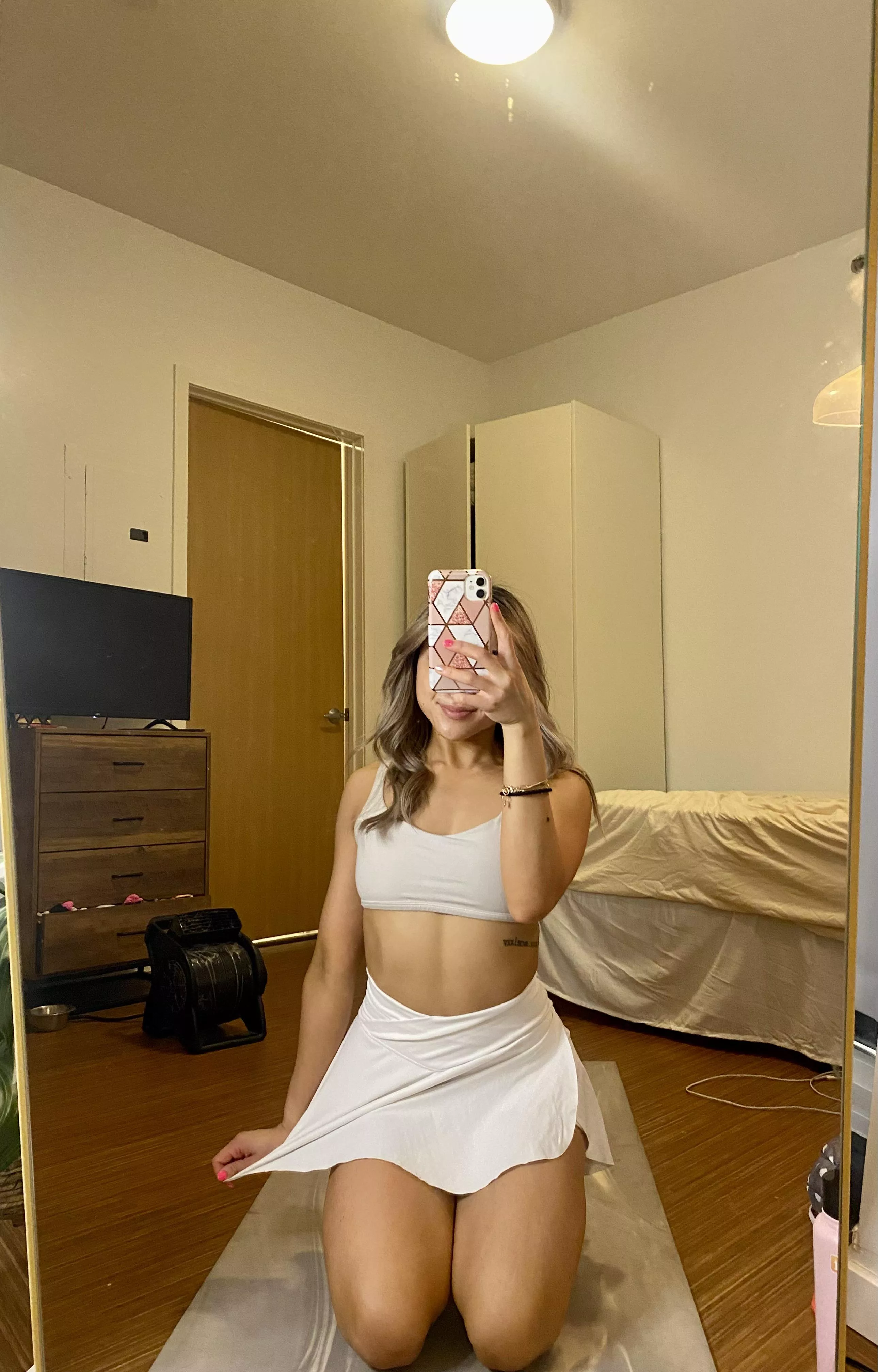 Could you imagine me on top of you?