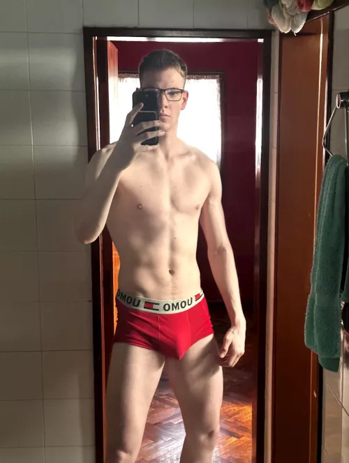 Do you like how my boxers look? 🔥