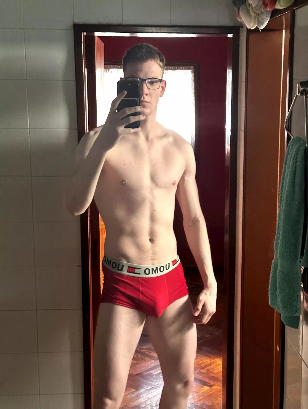 Do you like how my boxers look? 🔥