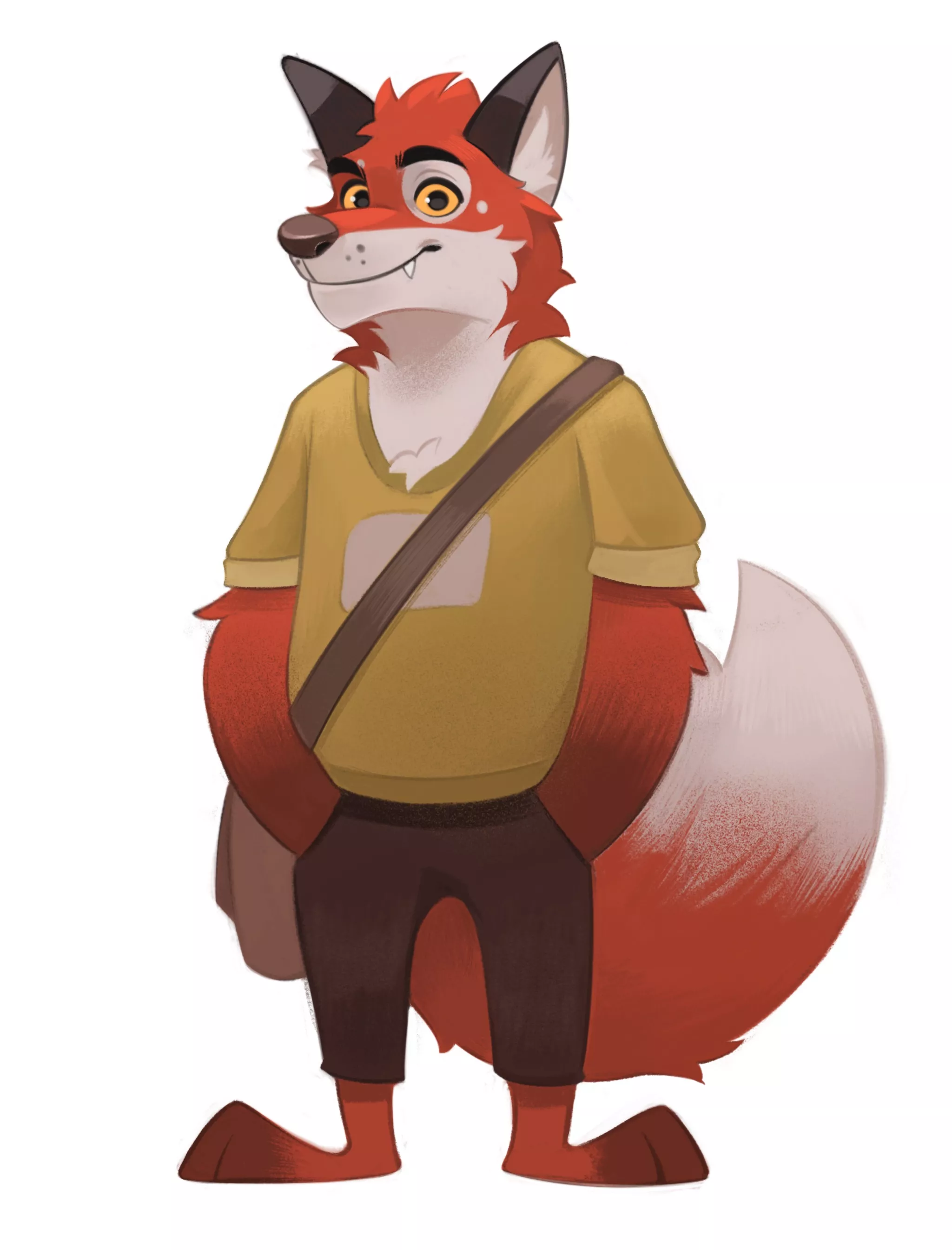 Fox character I drew for myself :)