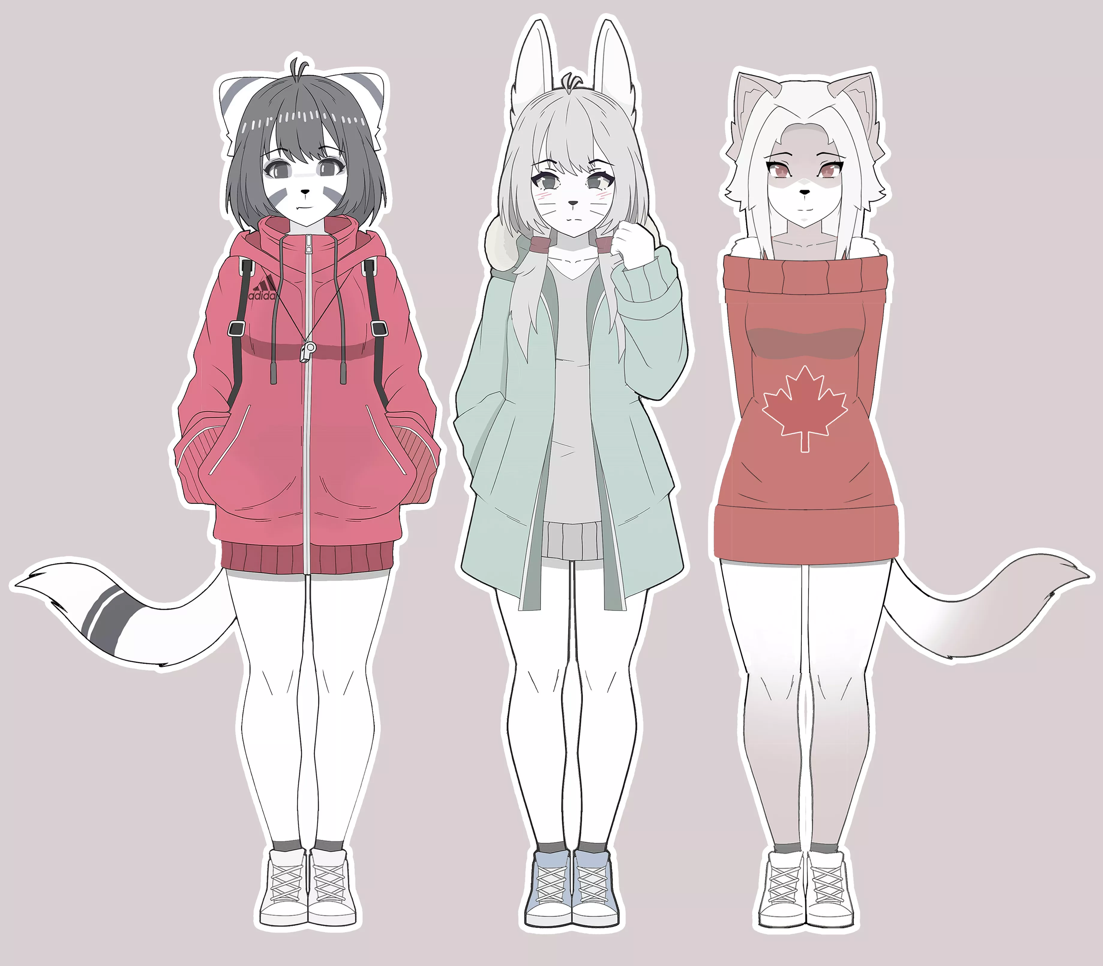 Furry characters I recently made