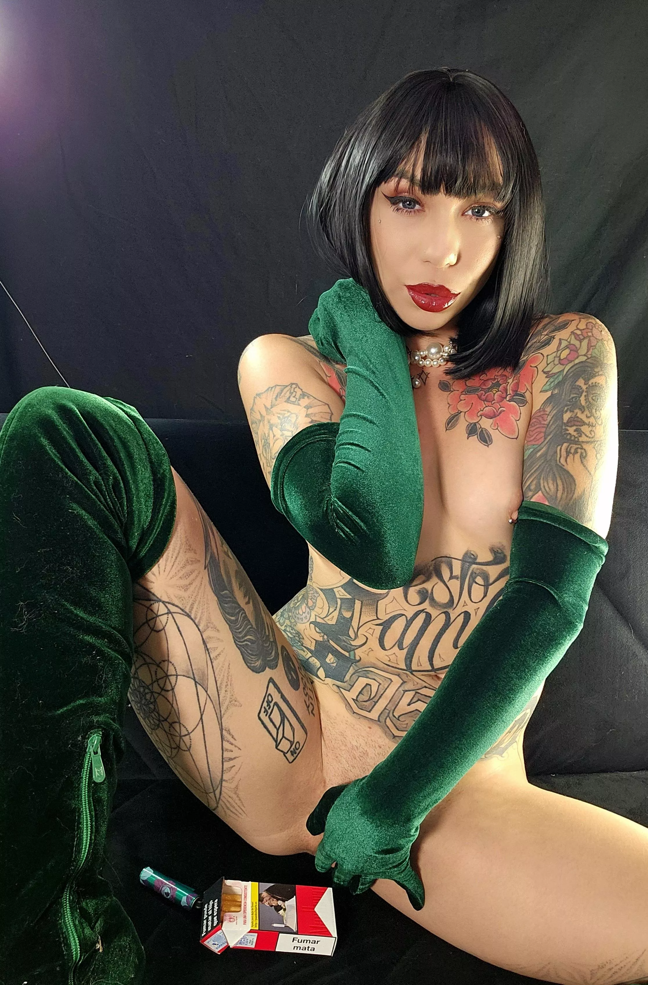 Green Velvet everything