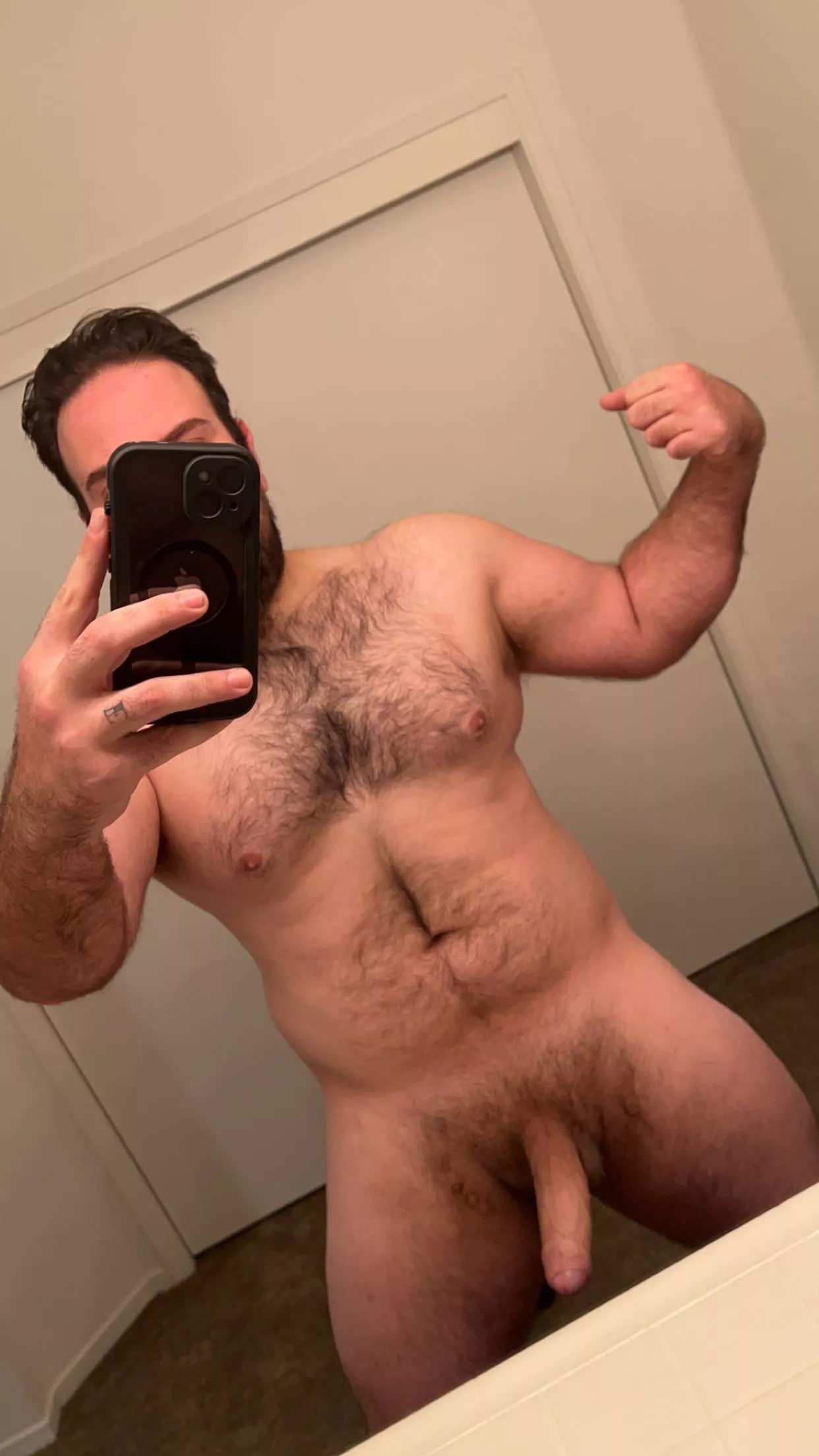 Hung and hairy