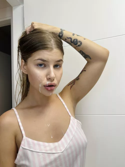 I always ask for more on my face