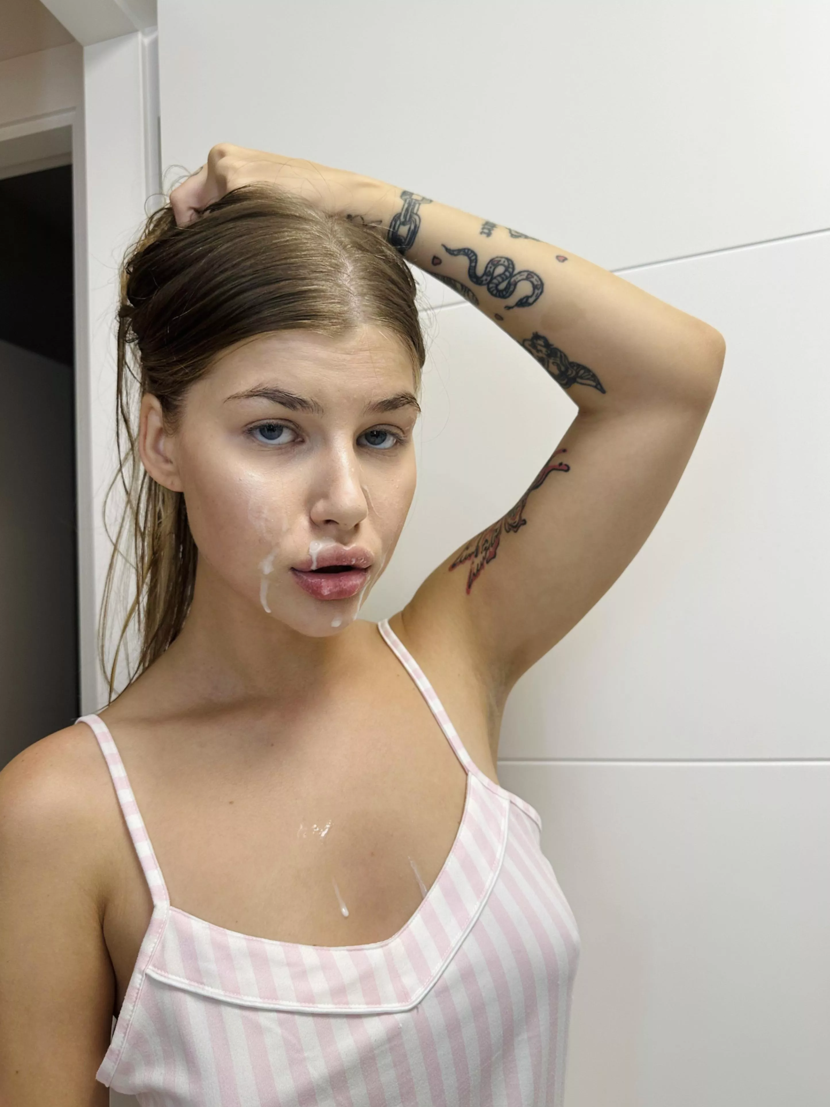 I always ask for more on my face