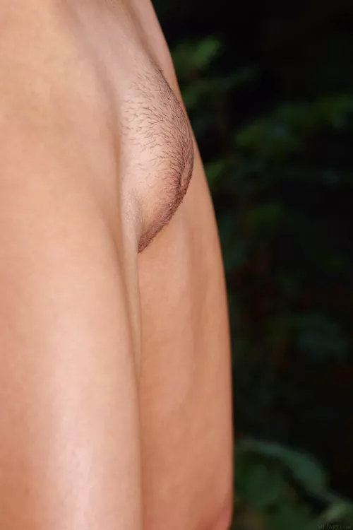 I stay fit but it makes my mound show more