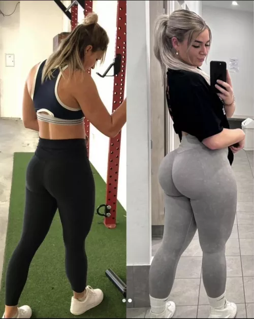 Incredible glute gains