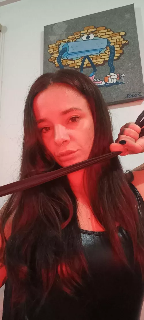 Is this too shiny? or too hot and wild?