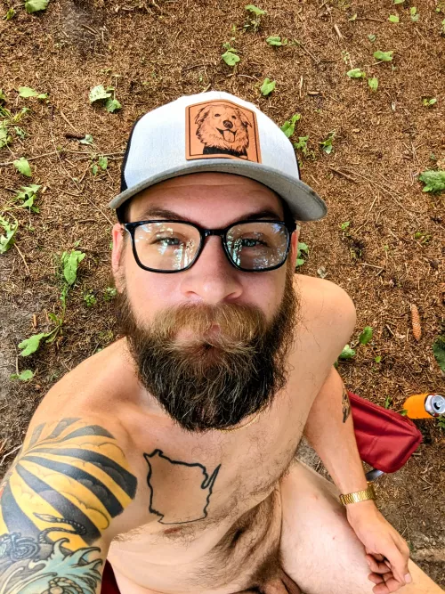 Just out camping in a 