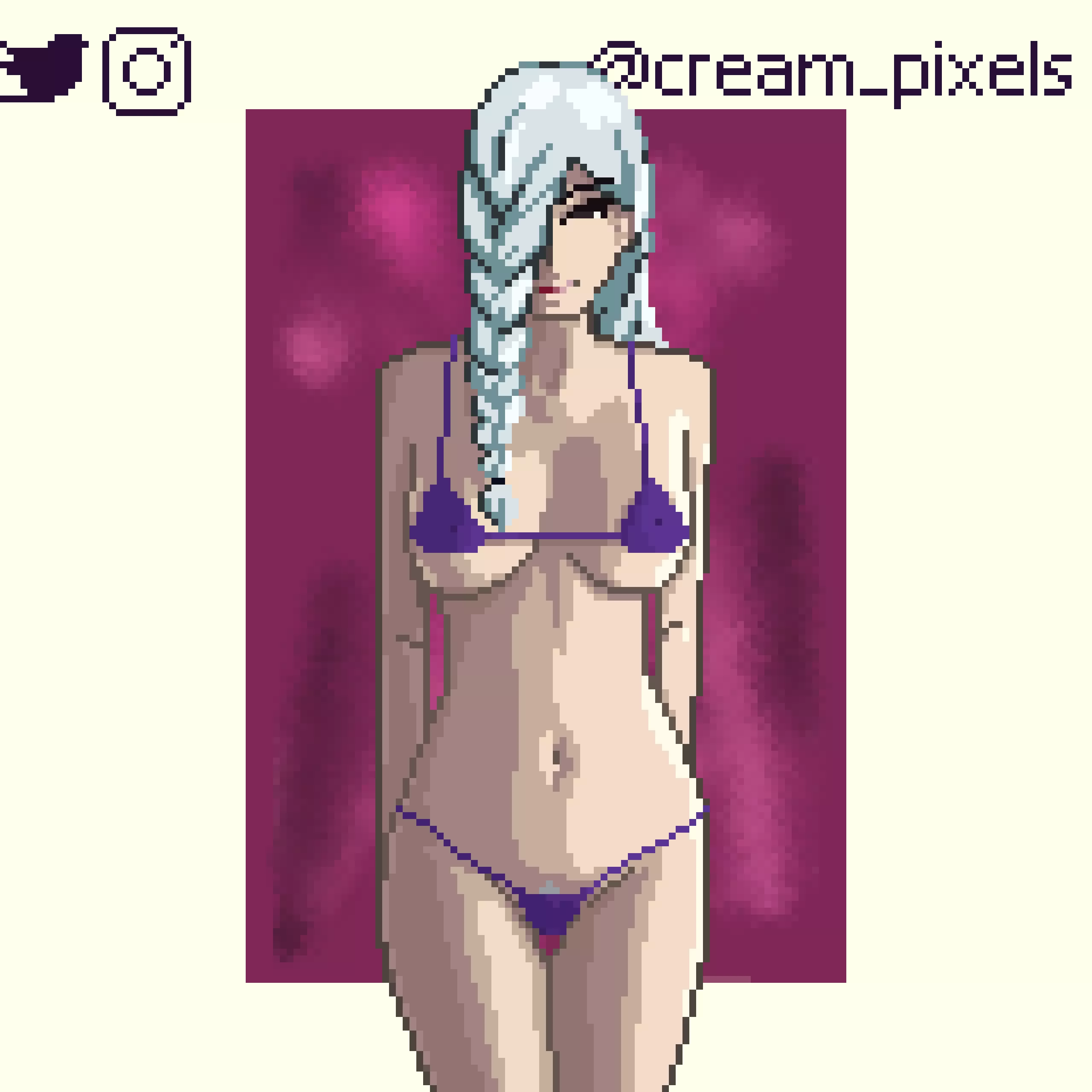 Mei Mei in hot pixels