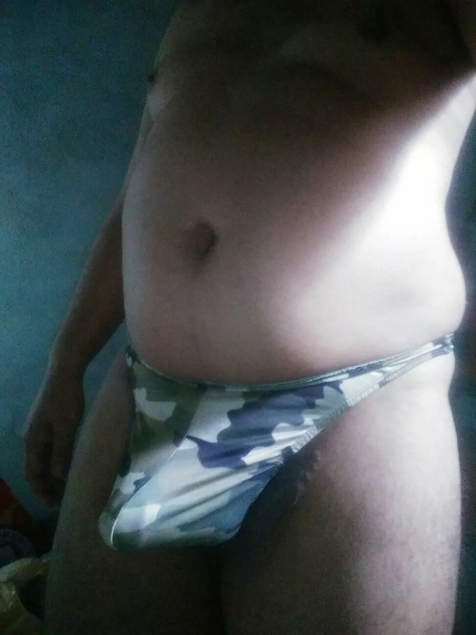 Morning Wood in my thong !