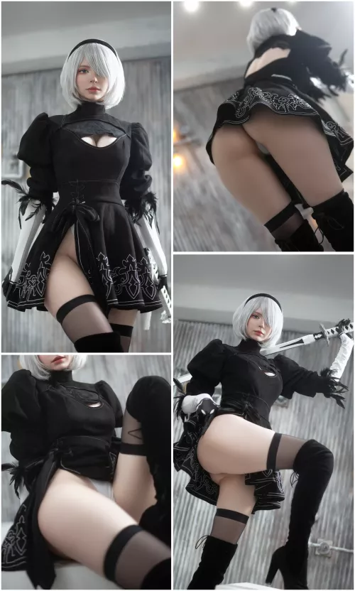 My 2B cosplay