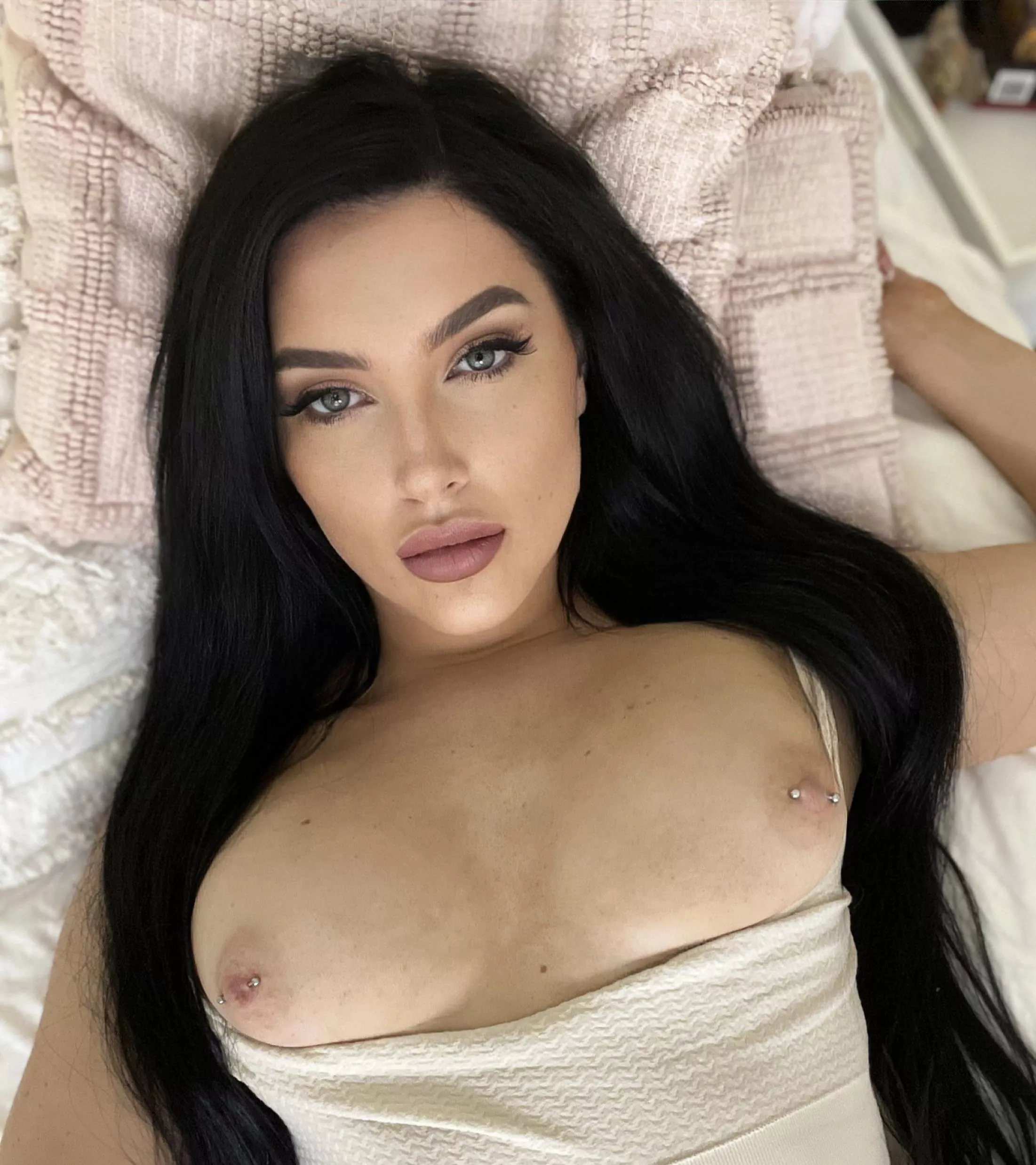 My pierced nipples love being sucked