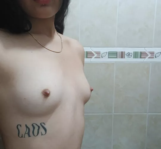 My tits would look better if you cum on them