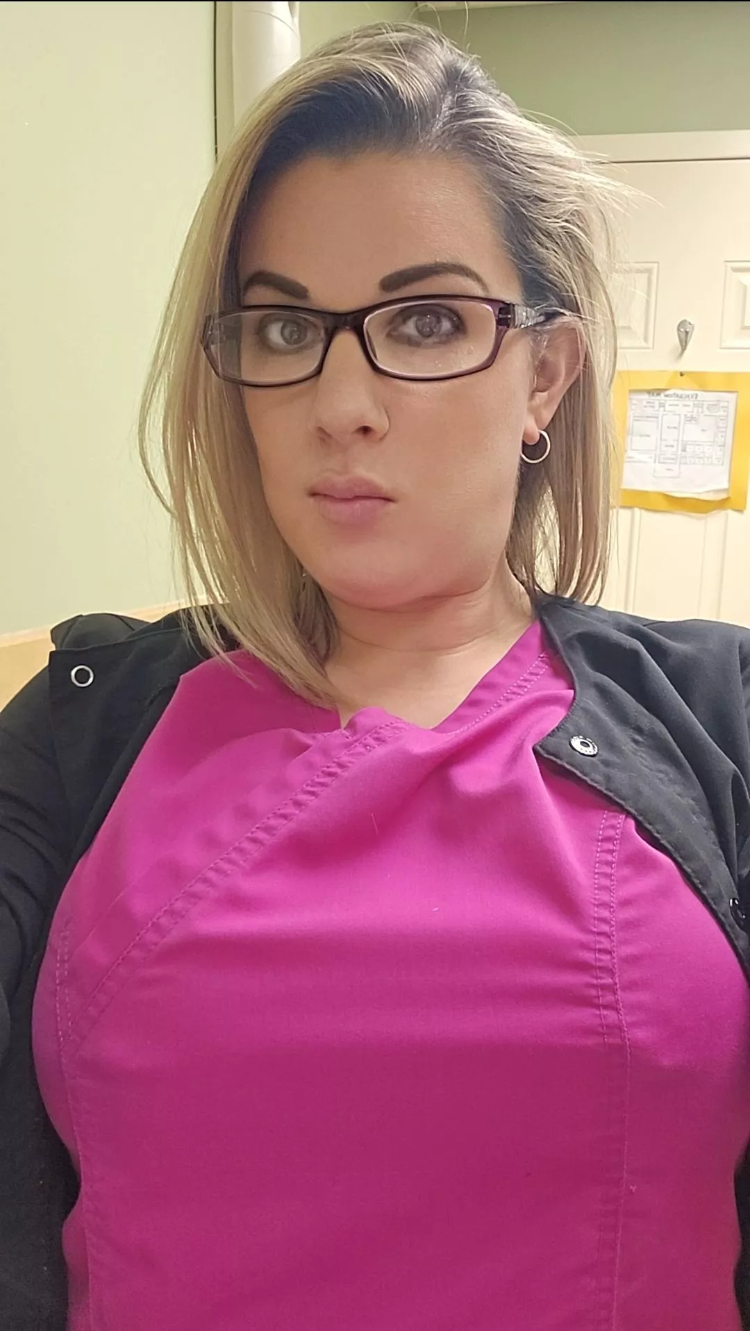 No bra under these scrubs