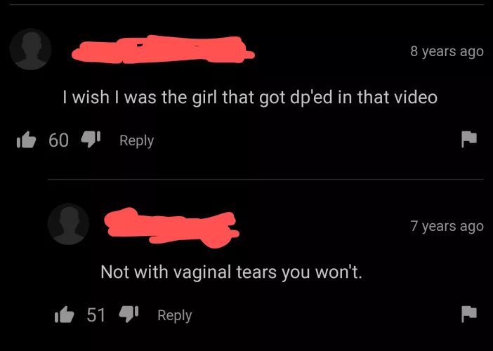 Not with them vaginal tears