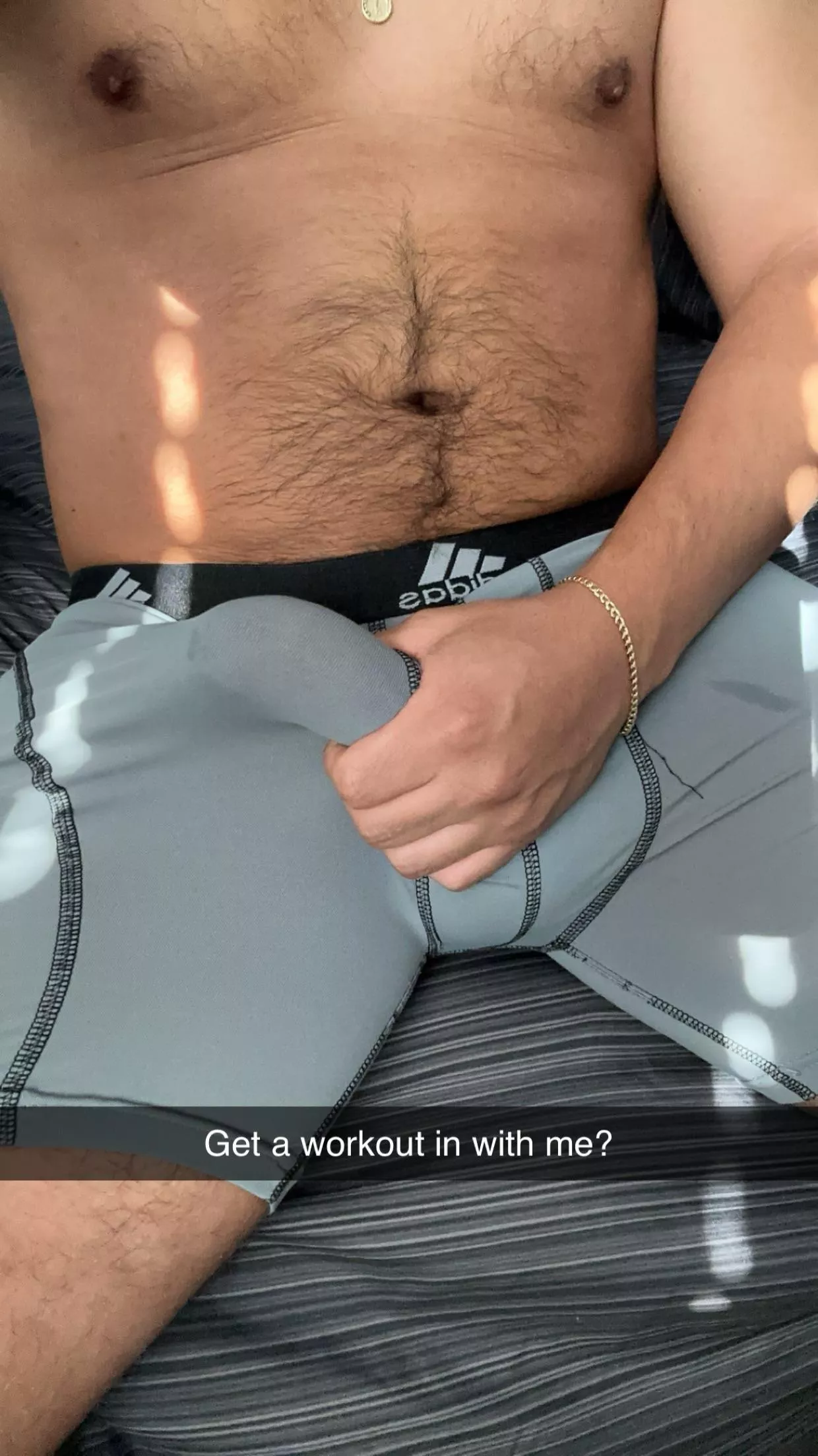 Proven fact edging before a workout = a better workout