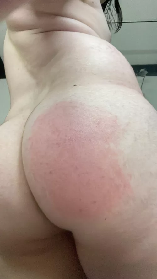 Red and raw to myself