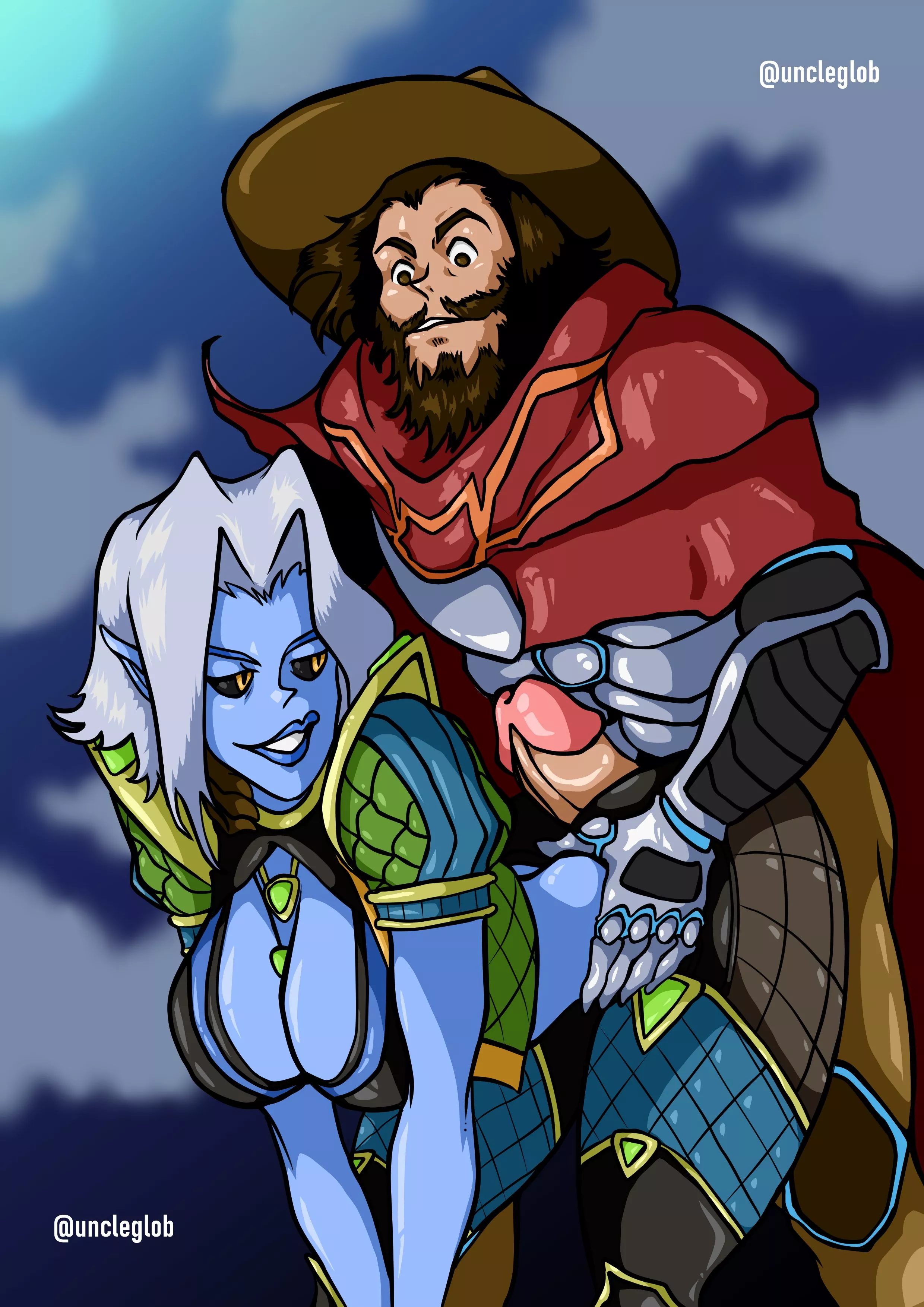 Saati grinding on Cassidy (uncleglob)