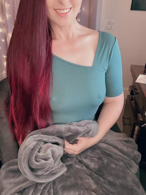 So thankful for heated blankets today!