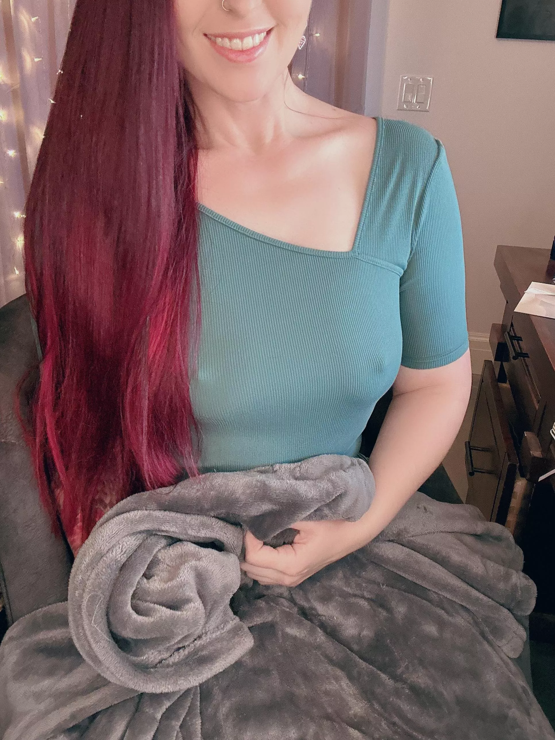 So thankful for heated blankets today!