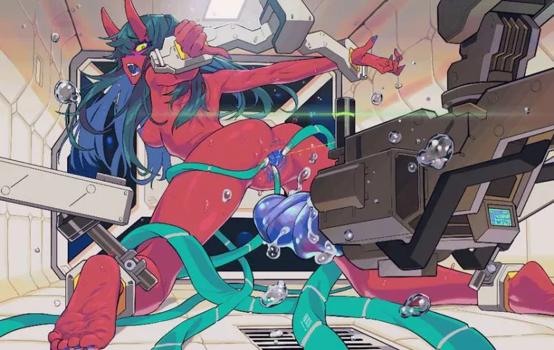 The tiefling's experiments are going well~