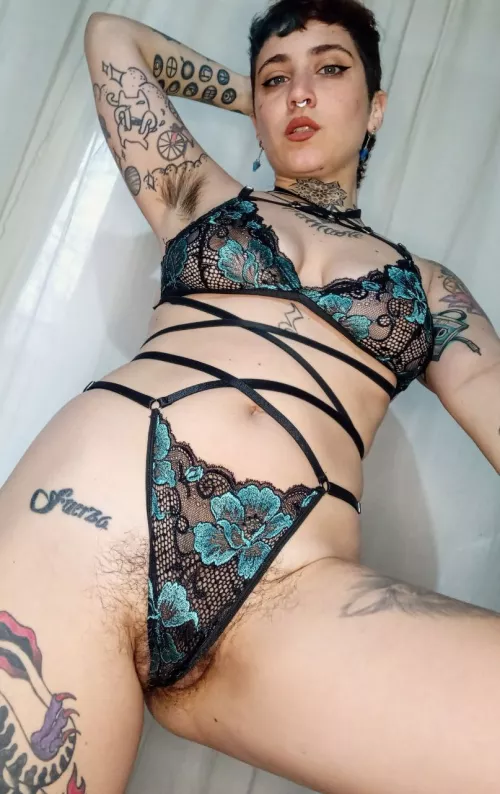 Thick and hairy all over