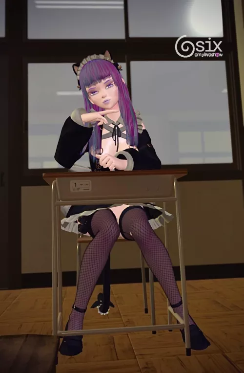 This kitty is a good student, give her a reward ☺️ https://chaturbate.com/emyliveshow