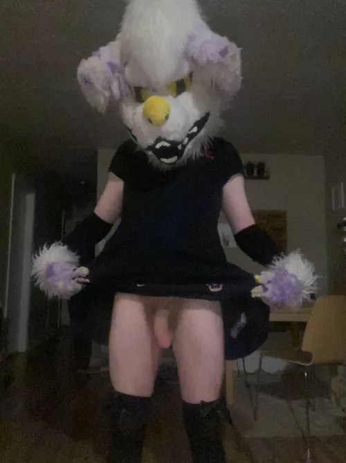 What’s under my dress? See for yourself~