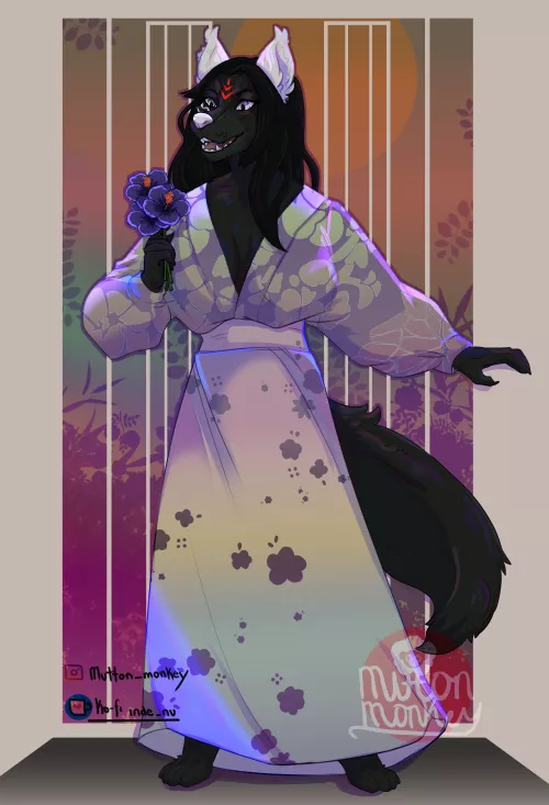 100 Furries Challenge #6: ShadowNightHunter95 (art by me)