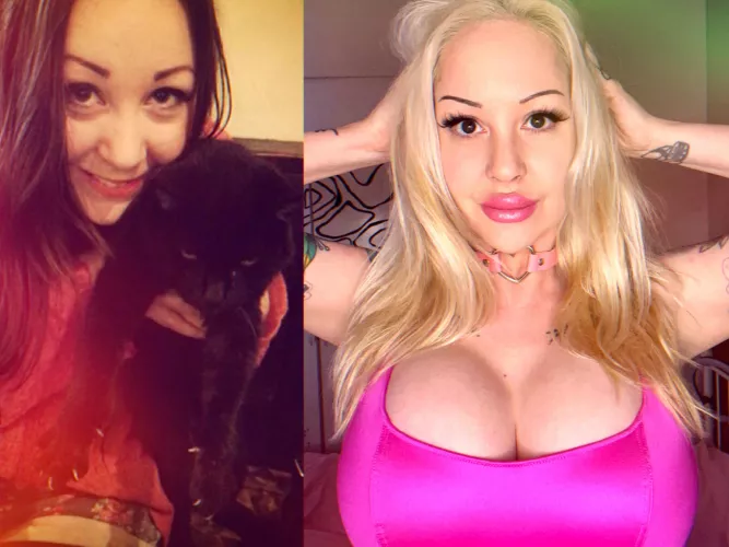 30 v 40 - it’s never too late for bimbofication 🥰