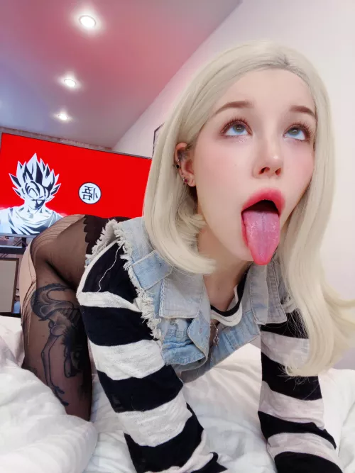 Android 18 ahegao by megaplaygirl 💋
