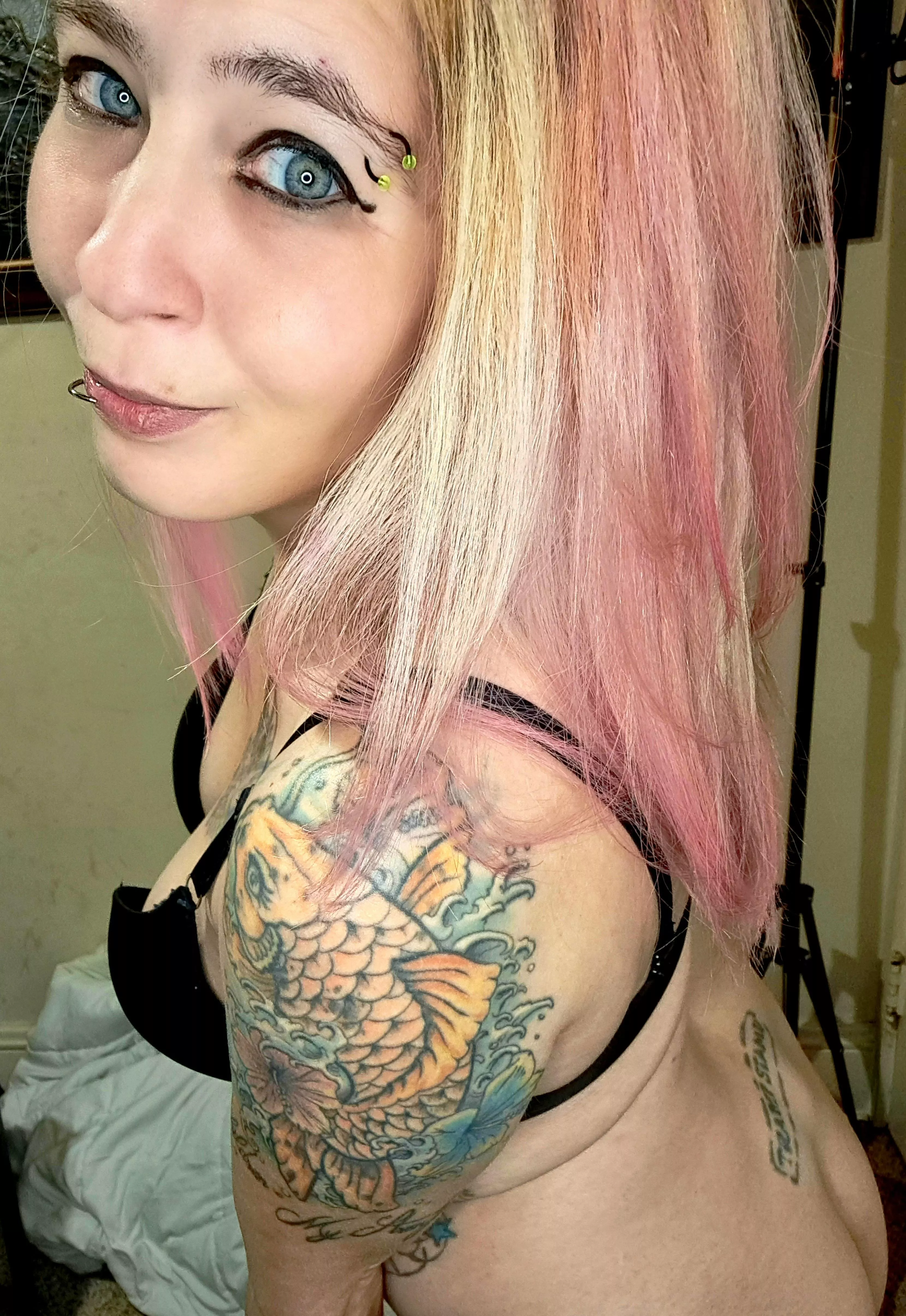 bend over or take off my bra