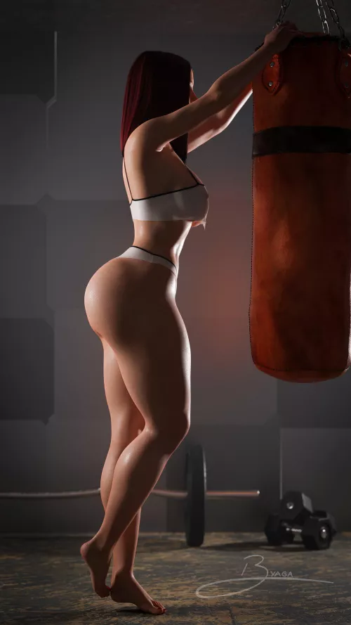 Black Widow Training (B_Yaga0F) [Marvel]